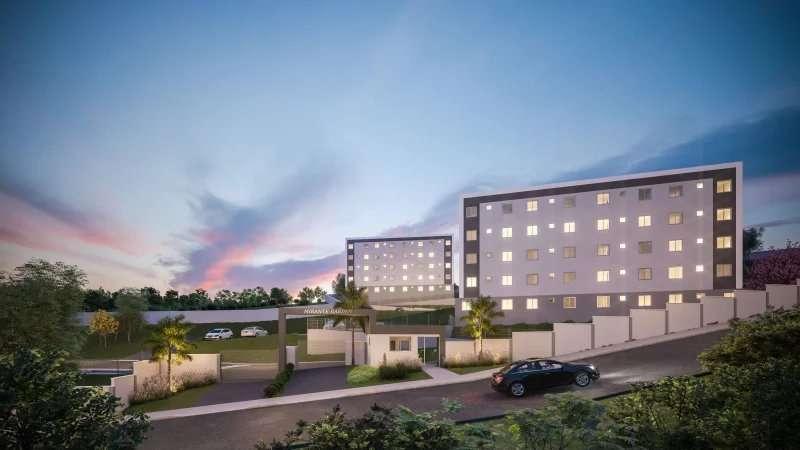 Apartamento à venda com 2 quartos - Ipanema,Barbacena