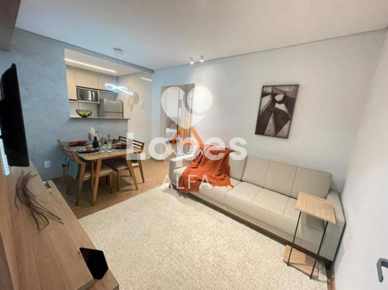 Apartamento à venda com 2 quartos, 43,18m² - Ipanema,Barbacena
