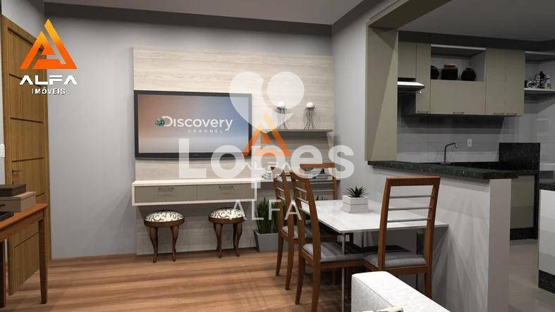 Apartamento com 2 quartos, 52m², à venda em Barbacena, Santa Cecília